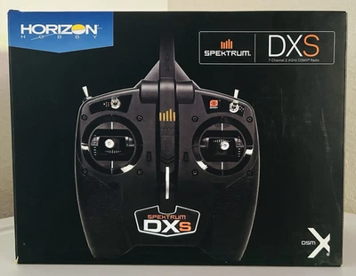Spektrum DXS Avión 7 Canales Control Remoto Solo DSMX DSM2 NUEVO Caja Abierta Foto 1 de 4