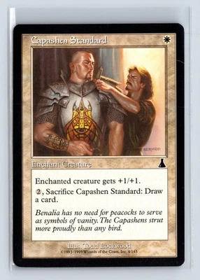 CAPASHEN STANDARD – MTG Magic the Gathering Card – Urza's Destiny – Common - Image 1 of 4