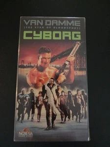 Cyborg VHS 1989 Jean Claude Van Damme JCVD Action Sci-Fi Cannon Untested - Picture 1 of 9