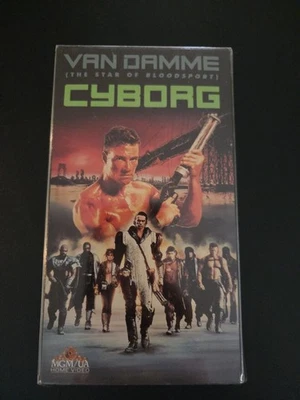 Cyborg VHS 1989 Jean Claude Van Damme JCVD Action Sci-Fi Cannon Untested - Image 1 of 4