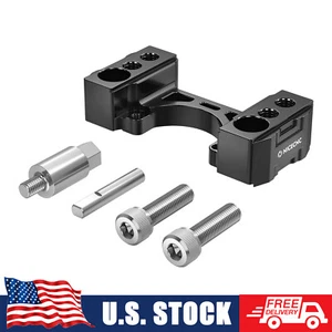 Steering Damper Mount 1" Rise Handlebar Riser Kit for KTM 790 Adventure R 19-24 - Foto 1 di 10