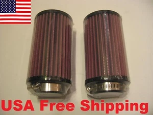 2pcs New Yamaha Banshee YFZ 350 K&N Style Air Filter Fit Stock Carbs 26mm -Pair - Picture 1 of 2
