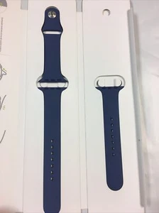 Apple Watch Ocean Blue Sport Band Series 0 1 2 3 42mm Series 4 5 6 44mm 5532300 - Picture 1 of 5