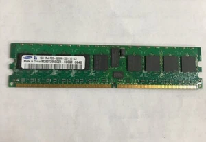 1GB Samsung Ddr2-400 Pc2-3200r 1rx4 ECC Reg Ram M393T2950CZ3-CCCQ0 HP 345113-951 - Picture 1 of 1