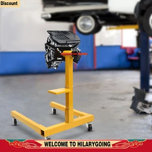 Vehicle Engine Block Stand 360 Degree Head 2000 LBS Folding Engine Stand - Picture 1 of 84