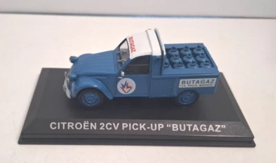 EDICOLA  1:43 AUTO DIE CAST CITROEN 2CV PICK -UP "BUTAGAZ" BLU    EDI VARIE  14 - Immagine 1 di 4