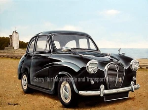Austin A30 transporte coche impresión británica A4 - Imagen 1 de 1