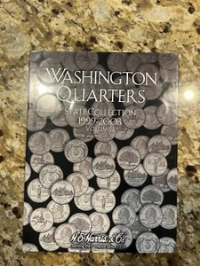 Washington Quarters State Collection Book 1999-2003 Volume 1 Album 58 Coins - Picture 1 of 5