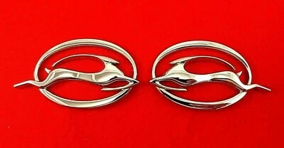 1994-2008 CHEVROLET IMPALA RH LH PILLAR CHROME EMBLEM BADGE LOGO SYMBOL  OEM - Image 1 of 4