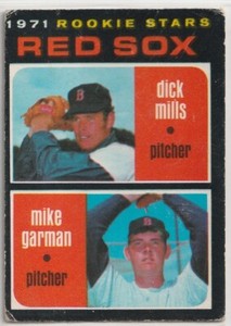 1971 OPC  O-Pee-Chee Baseball  #512  Boston Red Sox Rookie Stars