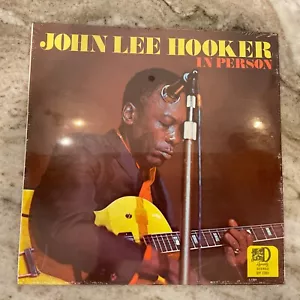 JOHN LEE HOOKER LP IN PERSON 1974 DYNASTY DY 7301 SEALED BLUES - Foto 1 di 2