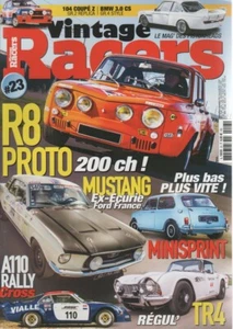 VINTAGE RACERS 23 MINISPRINT COOPER S MK1 BMW 3.0 CS 635 CSi MUSTANG GT 1967 TR4 - Imagen 1 de 3