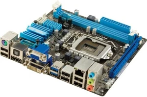 ASUS Mini-ITX Motherboard P8H77-I for Intel LGA1155 2nd, 3rd Gen DDR3 ITX - Picture 1 of 5
