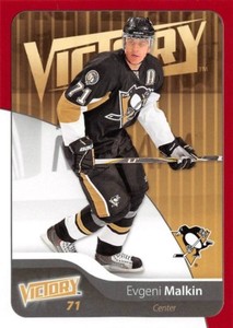 11/12 UPPER DECK VICTORY RED #149 EVGENI MALKIN PENGUINS *60540