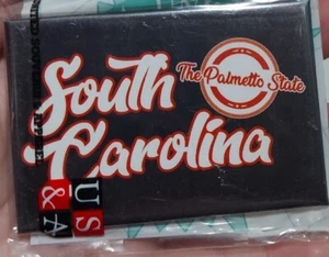 Palmetto State SOUTH CAROLINA Souvenir Kühlschrankmagnet - Bild 1 von 6