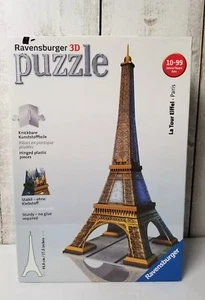 Ravensburger Puzzle 3D Art La Tour Eiffel 17.3 inches - Picture 1 of 6