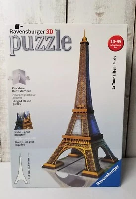 Ravensburger Puzzle 3D Art La Tour Eiffel 17.3 inches - Image 1 of 4