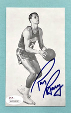 Rick Barry 1957-1971 JD McCarthy Postcard Rookie Signed Autograph AUTO XRC JSA