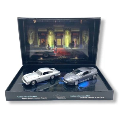 James Bond Minichamps Casino Royale Aston Martin DB5 y DBS Juego de Edición Limitada Foto 1 de 4