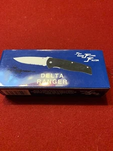 “Delta Ranger” Pocket Knife ~ Stainless Steel w/sheath model 15-208B - Picture 1 of 3