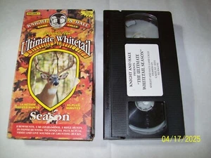 Rare Vtg VHS Hunting Video Knight & Hale Ultimate Whitetail Season Vcr Movie - Picture 1 of 2