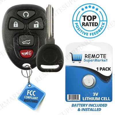 Replacement for GMC Acadia Savana Sierra Yukon XL 1500 Remote Key Fob 5b Suv Set - Image 1 of 4