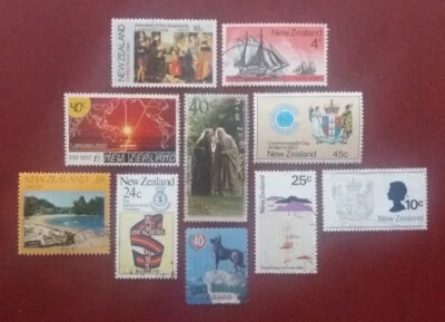 NEW ZEALAND  Used Selection Lord Rings Sailing Ships Paeroa etc VF 1551 - image 1 of 2