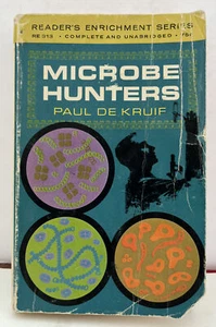 MICROBE HUNTERS PAUL de KRUIF POCKET BOOKS 1965 PB.vintage - Picture 1 of 5