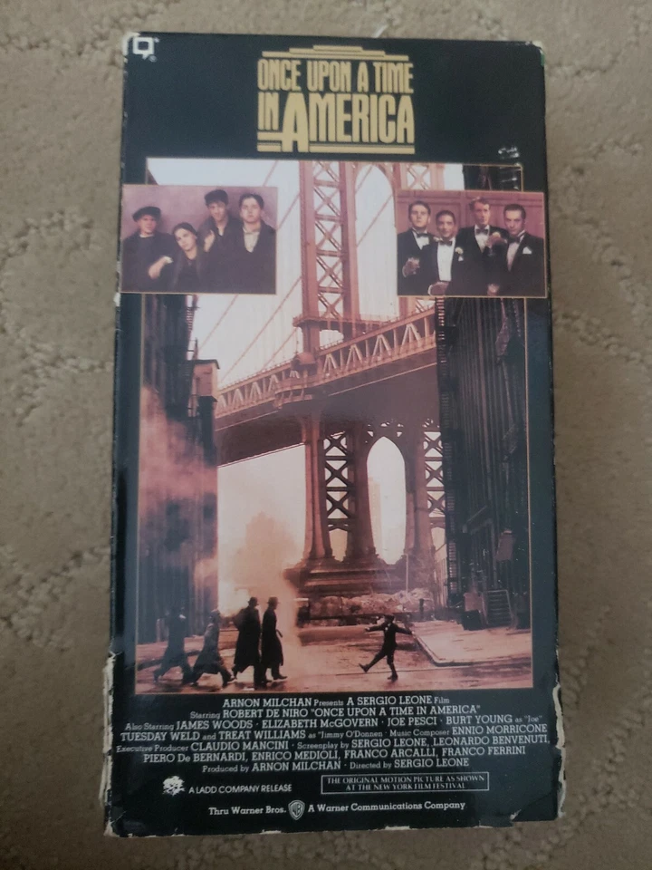 Once Upon a Time in America (VHS, 1989) - Image 1 of 1