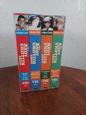 The Andy Griffith Show 4 Pack VHS (1998) 4 Tape Box Set - Brand New Sealed! - Image 1 of 4