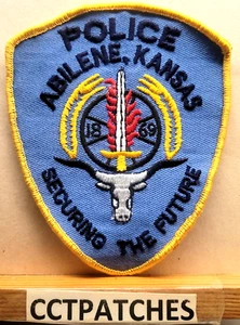 ABILENE, KANSAS POLICE SHOULDER PATCH KS - Picture 1 of 2
