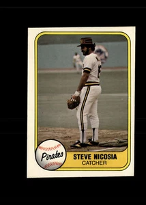 Steve Nicosia 1981 Fleer Baseball Card #371 Pittsburgh Pirates + Fast Free Ship - Picture 1 of 2