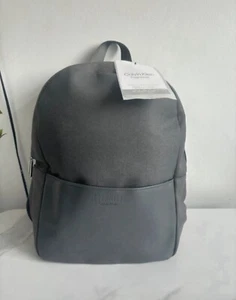 CALVIN KLEIN ETERNITY Grey Backpack / Rucksack / Gym Bag / College. New in Pack - Picture 1 of 3