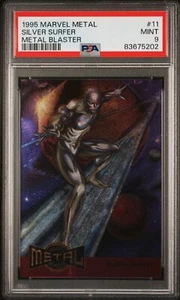 1995 Marvel Metallblaster #11 Silber Surfer Grade PSA 9 - Bild 1 von 2