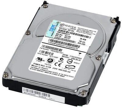 Disco Rigido IBM 90P1308 26K5151 8B036J0 36GB 10K 8MB SCSI U320 3.5 " - Immagine 1 di 3