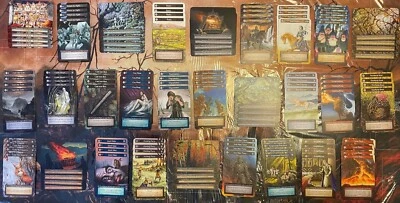 Sorcery Arthurian Legends Exceptional Playset ( 4 Complete 55 card sets) - Image 1 of 2
