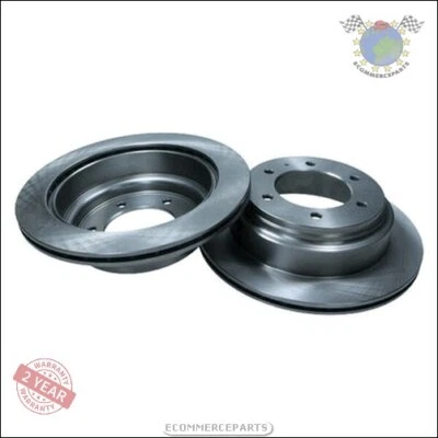 Kit 2x Disques Maxgear Arriere pour ISUZU TROOPER OPEL MONTEREY B A FRONTERA - Photo 1/4