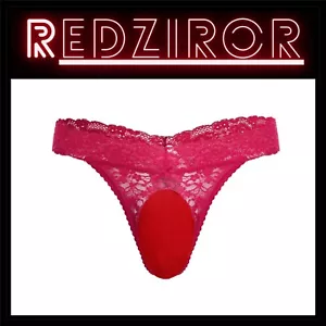 Sissy Thong Underwear - Low Waist Sheer Mesh Bikini Briefs for Ultimate Comfort - Picture 1 of 4