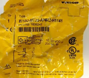 Turck BI10U-MT30-AP6X2-H1141 Proximity Sensor - Picture 1 of 4
