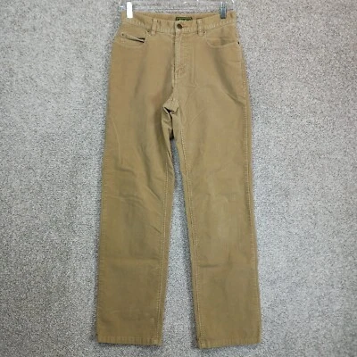 Eddie Bauer Pants Womens Size 4 Beige Cotton Blend Corduroy Natural Fit Straight - Image 1 of 4