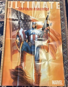 Comic Book Store Promo Color POSTER Marvel Captain America Ultimate 2010 - Picture 1 of 2