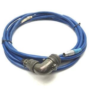 Zumbach ODAC.9162.10050 LASER Micrometer/Gage Cable M23 8-Pin to 6-Pin Round 5m - Picture 1 of 5