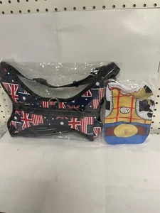 No Pull Dog Pet Harness  Vest Dogs XL British flag style w/  dog shirt woody - Picture 1 of 3