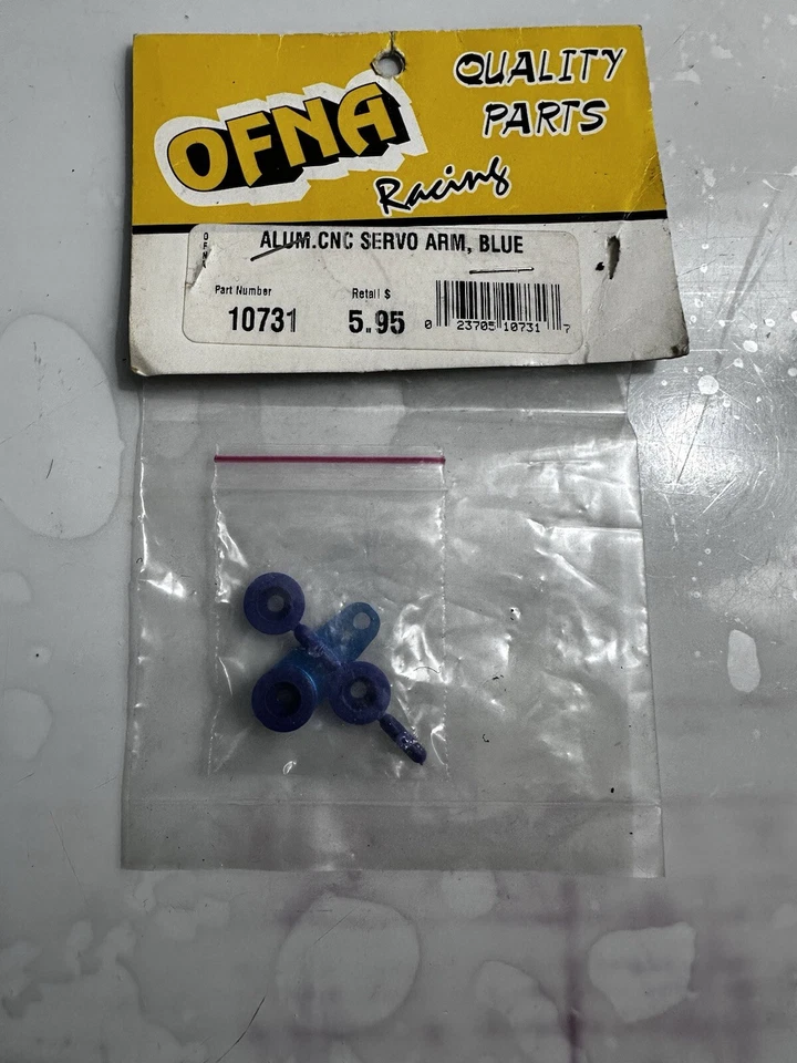 Aluminio OFNA, brazo servo CNC, azul. 10731.  Foto 1 de 2