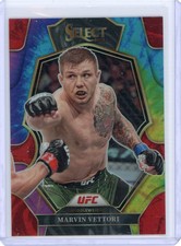 2023 Panini Select UFC Marvin Vettori Tie-Dye 24/25 Prizm No. 176 Middleweight