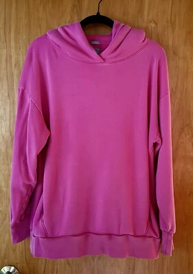 GAP Women's Pink Oversized Hoodie Sweatshirt Size Medium - Image 1 of 4