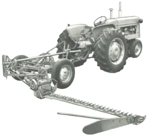 Allis Chalmers No. Piezas de remolque 80-T cortadora de hoz para propietario tirón manual - Imagen 1 de 6