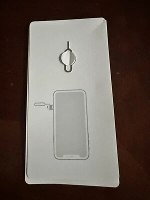 Original Apple Tarjeta Sim Bandeja Removedor Expulsión Pin Llave Herramienta para Apple iPhone Foto 1 de 2