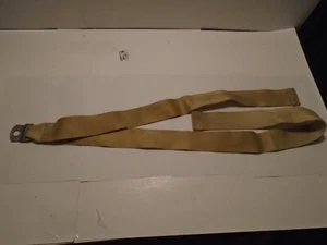 1968 1969 MUSTANG BOSS MACH 1 SHELBY COUGAR TORINO CYCLONE TAN FRONT SEAT BELT - Picture 1 of 11