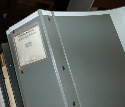 CASE CX130B TIER 3 Excavator Crawler Repair Shop Service Manual book 2008 - Image 1 of 4